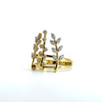 Crown Style Diamond Ring