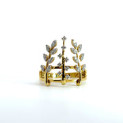 Crown Style Diamond Ring