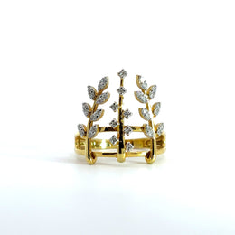 Crown Style Diamond Ring