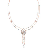 Round Cut Diamonds Glamorous Necklace