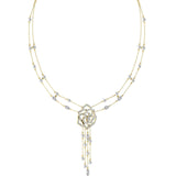 Round Cut Diamonds Glamorous Necklace