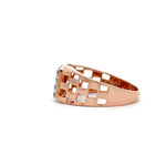 Round Cut Diamonds Pave Ring