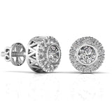 Round Cut Diamonds Studs Earring