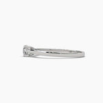 Round Cut Small Diamond Ring