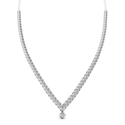 Round Cut Studded Diamonds Necklace