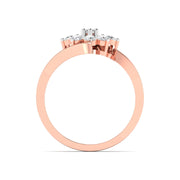 Round Diamond Cluster Ring