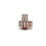 Round Diamond Eternity Band Pendant