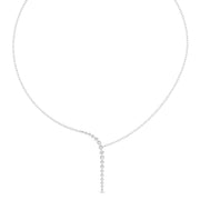 Round Diamond Fancy Everyday Wear Necklace