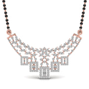 Round Diamond Mangal Sutra