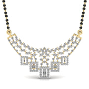 Round Diamond Mangal Sutra