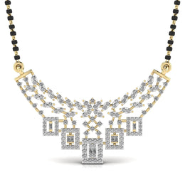 Round Diamond Mangal Sutra