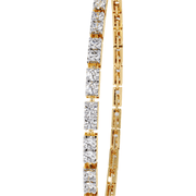 Round Diamond Tennis Bracelet