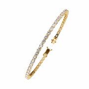 12 Pointer Round Diamond Tennis Bracelet