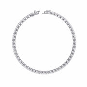 12 Pointer Round Diamond Tennis Bracelet