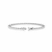 12 Pointer Round Diamond Tennis Bracelet