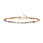 Round Diamond Tennis Bracelet