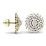 Bold Diamond Studs