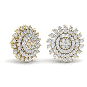 Bold Diamond Studs