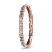 Infinity loop mystic bangle