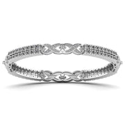 Infinity loop mystic bangle