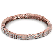 Infinity loop mystic bangle