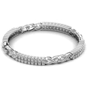 Infinity loop mystic bangle