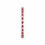 Oval Diamond Link Bracelet