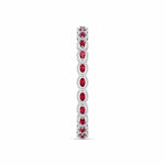 Oval Diamond Link Bracelet