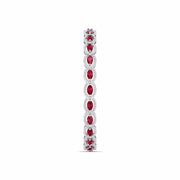 Oval Diamond Link Bracelet