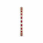 Oval Diamond Link Bracelet