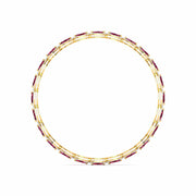 Oval Diamond Link Bracelet