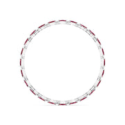Oval Diamond Link Bracelet