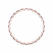 Oval Diamond Link Bracelet
