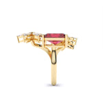 Fiery Cocktail Diamond Ring