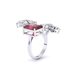 Fiery Cocktail Diamond Ring