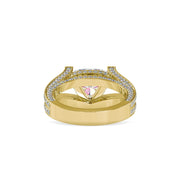 1.25 Carat Triangle Solitaire with Split Band