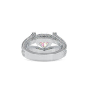 1.25 Carat Triangle Solitaire with Split Band