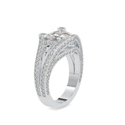 1.25 Carat Triangle Solitaire with Split Band
