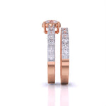 1.5 Carat Scalloped Engagement Ring