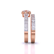 1.5 Carat Scalloped Engagement Ring