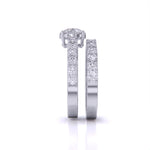 1.5 Carat Scalloped Engagement Ring
