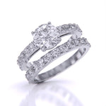 1.5 Carat Scalloped Engagement Ring
