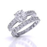 1.5 Carat Scalloped Engagement Ring