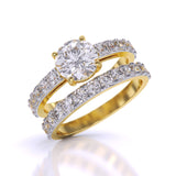 1.5 Carat Scalloped Engagement Ring