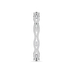 Grid Pattern Lab Grown Diamond Bangle