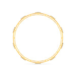 Grid Pattern Lab Grown Diamond Bangle