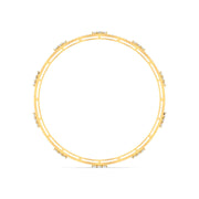 Grid Pattern Lab Grown Diamond Bangle