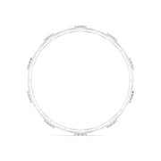 Grid Pattern Lab Grown Diamond Bangle