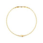 Sculpted Wave Diamond Bracelet