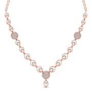 Self Love Round Cut Diamond Necklace
